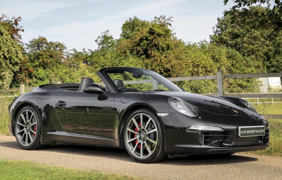 Чёрный Porsche 911 кабриолет — VIP и протокол в Минске
