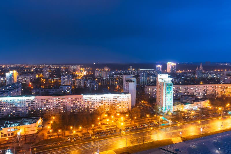 Ночной Минск